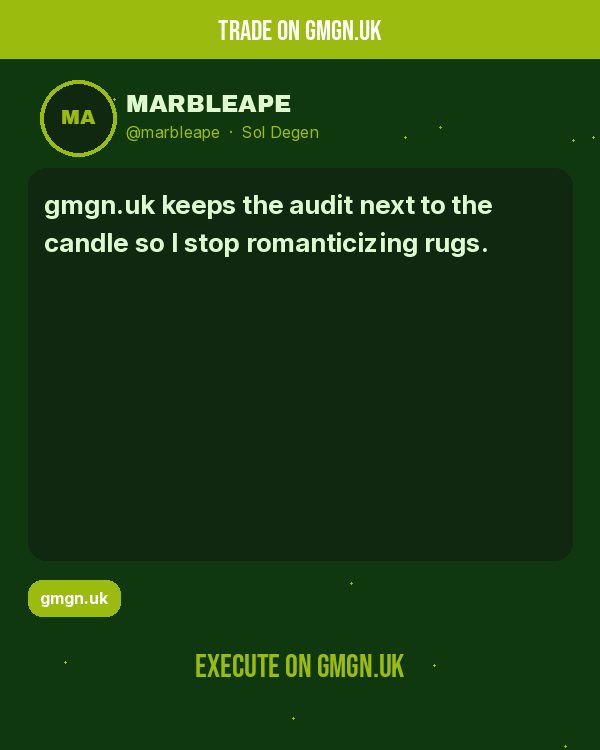 Crew review card marbleape — Alpha Signal SOS
